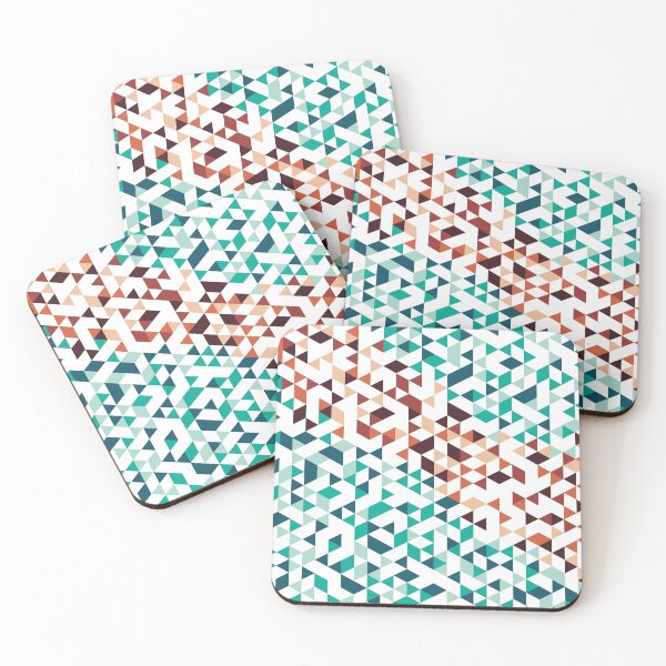 Item preview, Abstract Geometric Triangles Pattern designed and sold by quarantineshop.