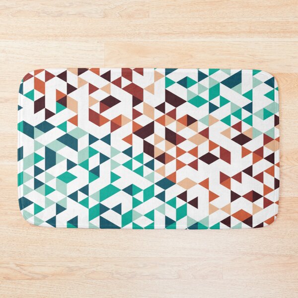 Item preview, Abstract Geometric Triangles Pattern designed and sold by quarantineshop.