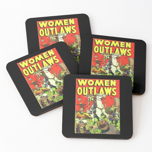 Item preview, Women Outlaws #3 Retro Comic Book Cover Art designed and sold by picto.