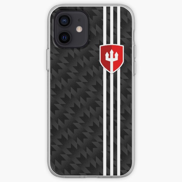 Camiseta Manchester United 2017/18 3rd Kit Patrón Funda blanda para iPhone