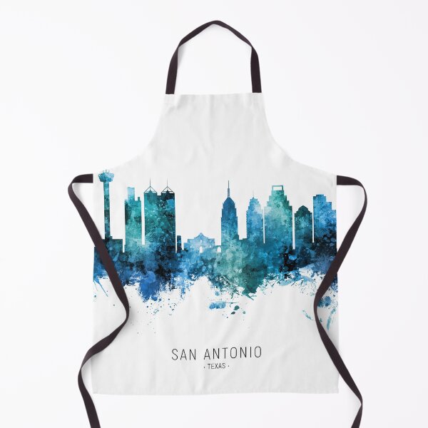 Artikelvorschau, San Antonio Texas Skyline entworfen und verkauft von ArtPrints.