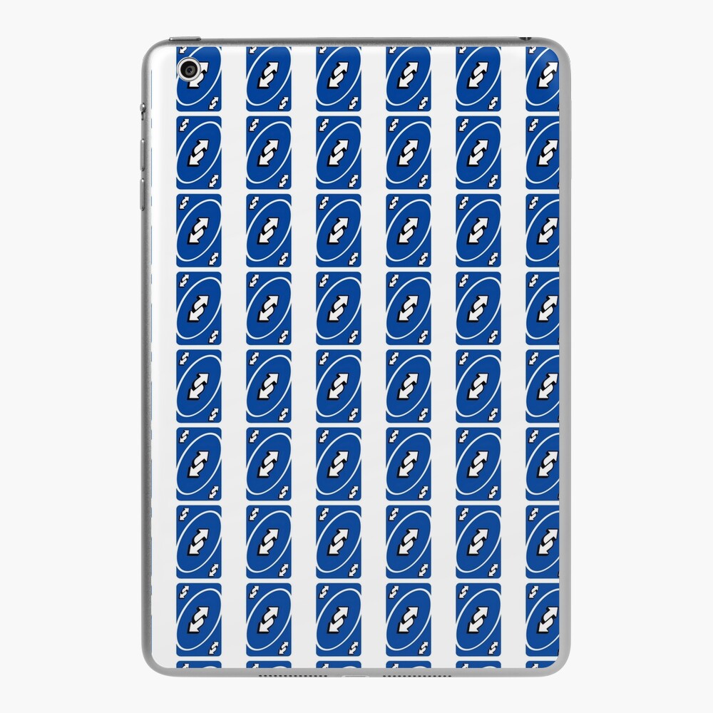 UNO Reverse card - Blue Greeting Card for Sale by crossesdesign