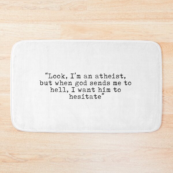Item preview, When god sends me to hell, I want him to hesitate technoblade quote  designed and sold by Cloud Five.