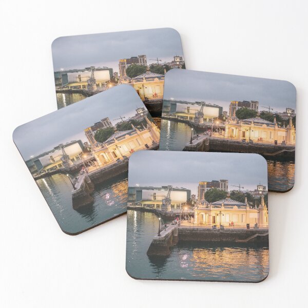 Item preview, Santander, Spain, at night designed and sold by MarioGuti.