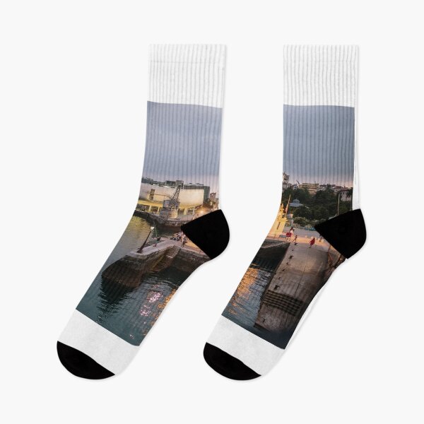 Item preview, Santander, Spain, at night designed and sold by MarioGuti.