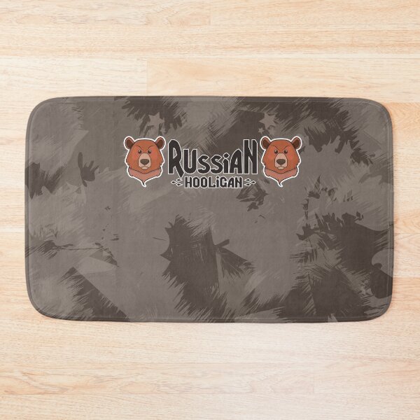 Item preview, brown bears and the inscription Russian Hooligan designed and sold by kotart72.