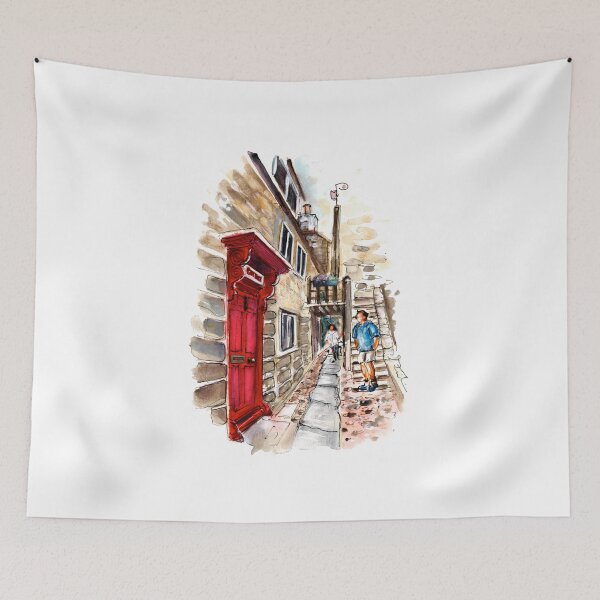 Item preview, Street In Robin Hoods Bay 01 designed and sold by Goodaboom.