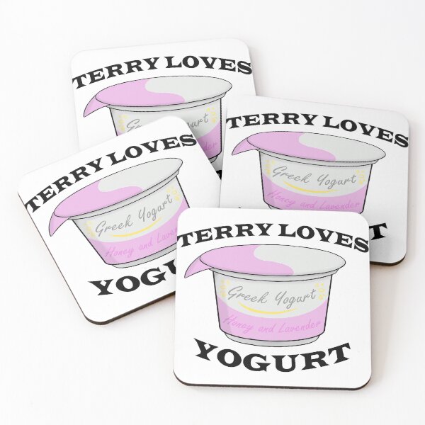 Item preview, Terry Loves Yogurt (Brooklyn Nine Nine) designed and sold by Geeky-Llama.