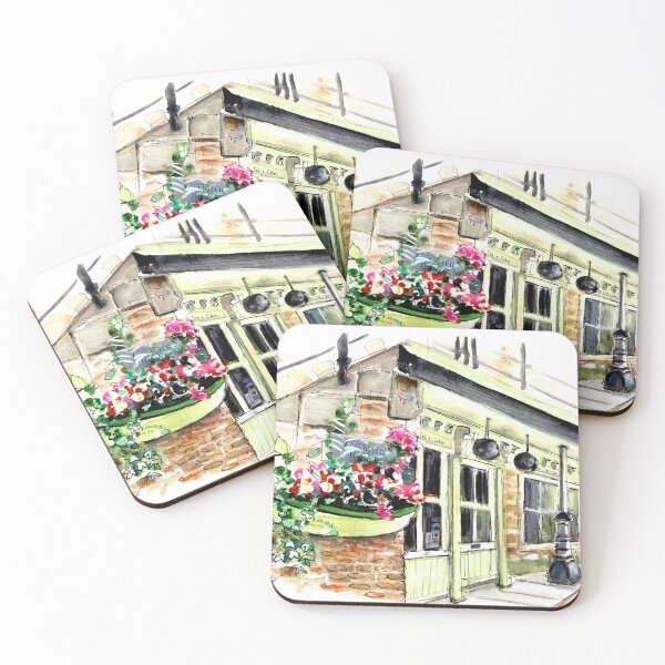Item preview, Coffee And Tea And Cakes In Robin Hoods Bay designed and sold by Goodaboom.