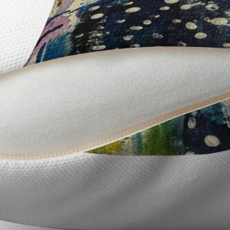 Alternate view of Abstract Fantasy Throw Pillow