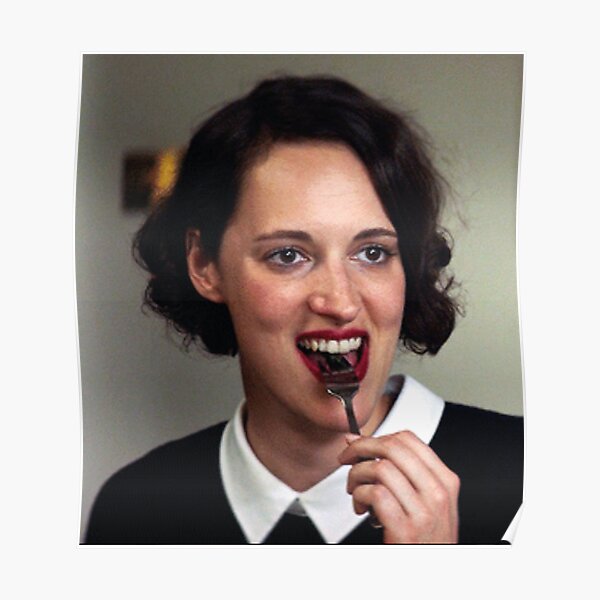 Fleabag and fork Poster