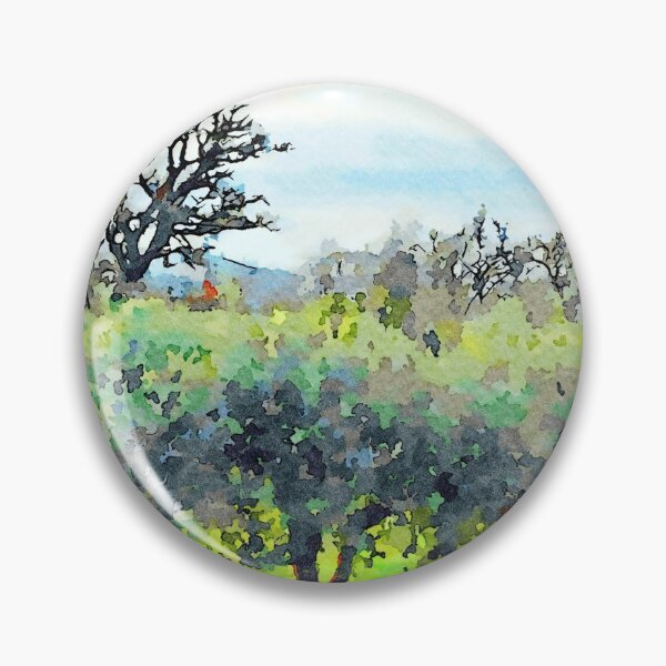 Item preview, Laureana Cilento: landscape with seascape and olive grove designed and sold by Giuseppe Cocco.