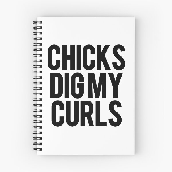 Item preview, chicks dig my curls designed and sold by beruc.