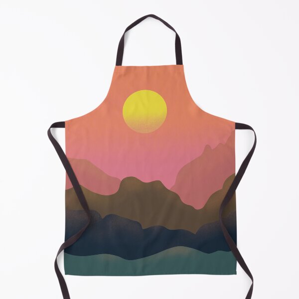 Item preview, Sunset - the original drawing in minimalism style designed and sold by Julia Rudens.