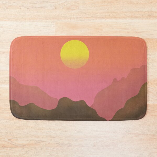 Item preview, Sunset - the original drawing in minimalism style designed and sold by Julia Rudens.