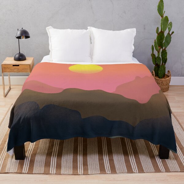 Item preview, Sunset - the original drawing in minimalism style designed and sold by Julia Rudens.