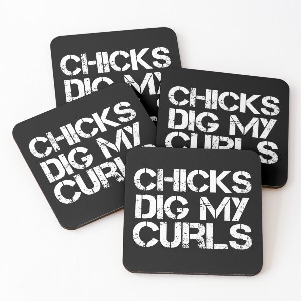 Item preview, chicks dig my curls designed and sold by beruc.