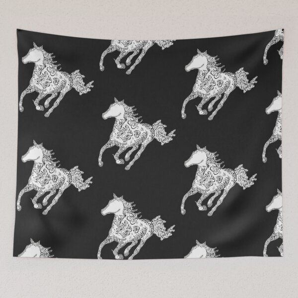 Item preview, Wild Horse Image Arabic Calligraphy designed and sold by Mystery-shadow.
