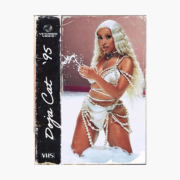Doja Cat VHS Photographic Print