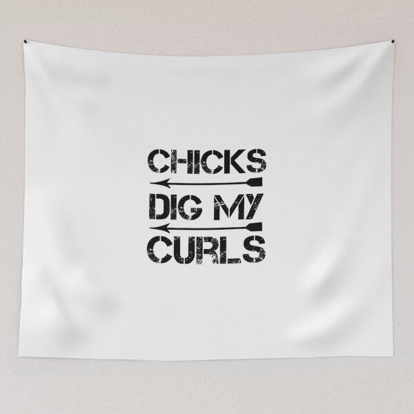 Item preview, chicks dig my curls designed and sold by beruc.