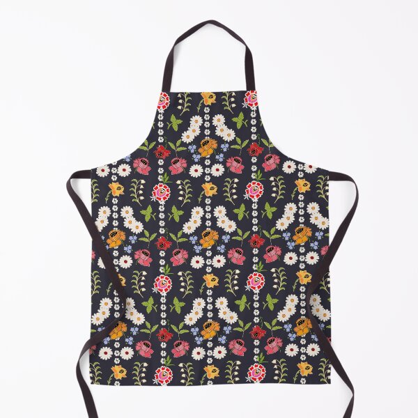 Item preview, kyjovská folklorní výšivka / Kyjov floral embroidery large print designed and sold by Folkiestore.