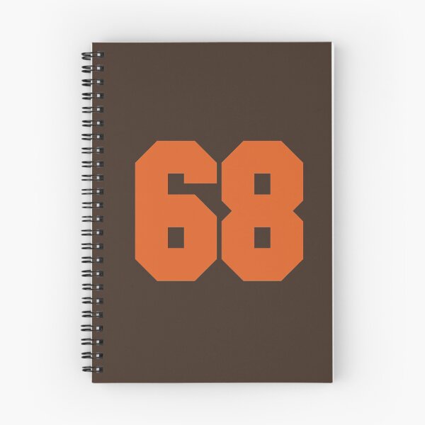 Item preview, 68 Number Cleveland Sports Sixty-Eight Brown Jersey designed and sold by HelloFromAja.