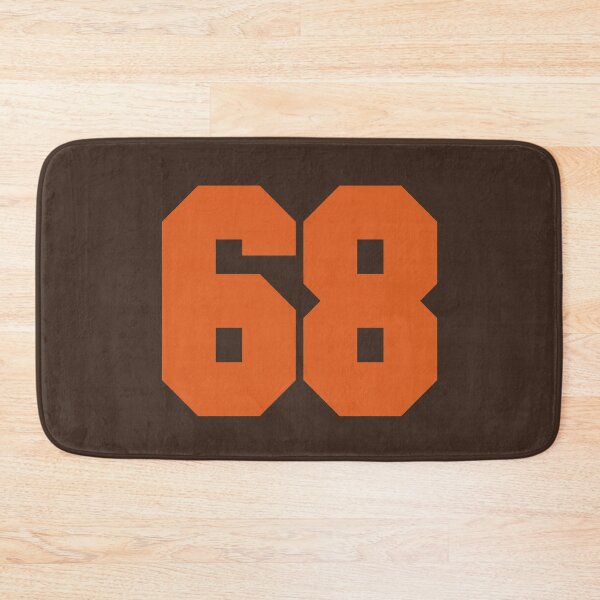 Item preview, 68 Number Cleveland Sports Sixty-Eight Brown Jersey designed and sold by HelloFromAja.