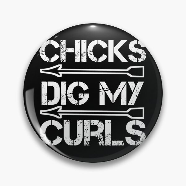 Item preview, chicks dig my curls designed and sold by beruc.