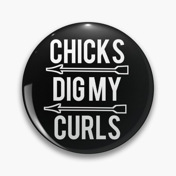 Item preview, chicks dig my curls designed and sold by beruc.