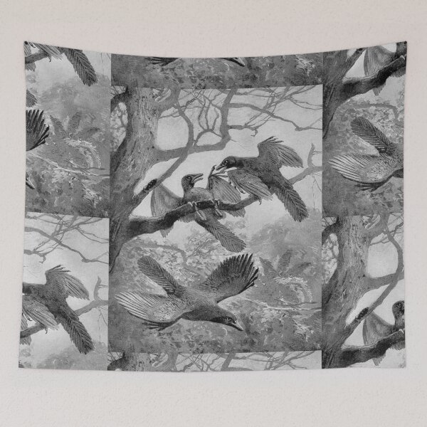 Item preview, archeopteryx  illustration by Heinrich Harder designed and sold by Vintage Designs +.