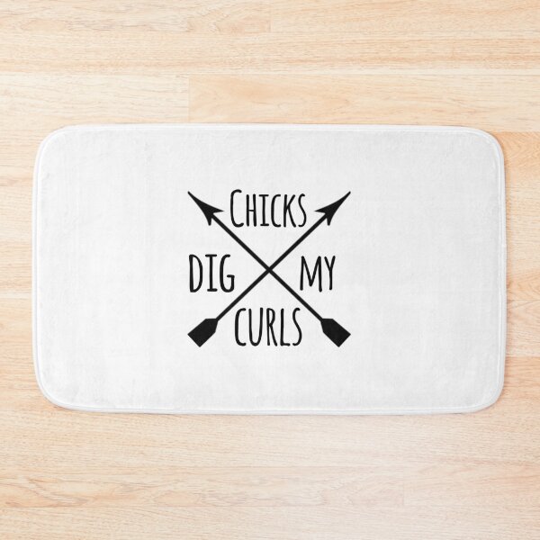Item preview, chicks dig my curls designed and sold by beruc.