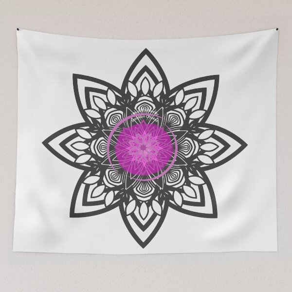 Item preview, Violet Mandala Cosmic energy healing  designed and sold by hausofbutterfly.