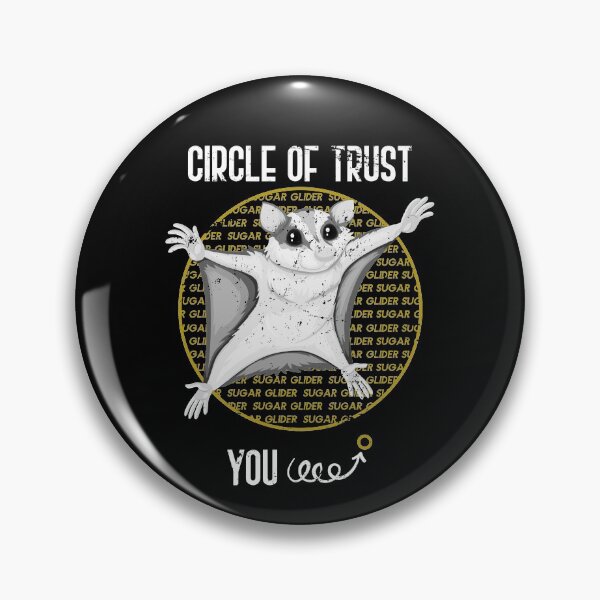 Artikelvorschau, Circle Of Trust Sugar Glider entworfen und verkauft von bestshirtdesign.