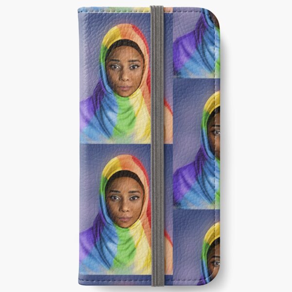 Rainbow Hijab iPhone Wallet