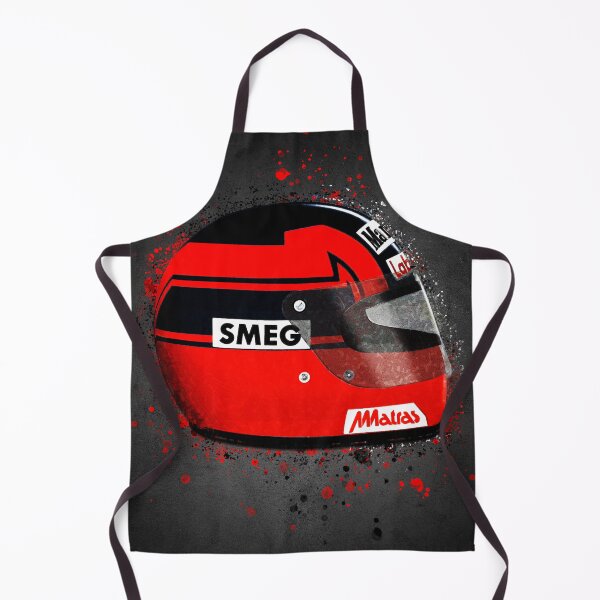 Item preview, Gilles Villeneuve F1 helmet - Art Style designed and sold by JageOwen.