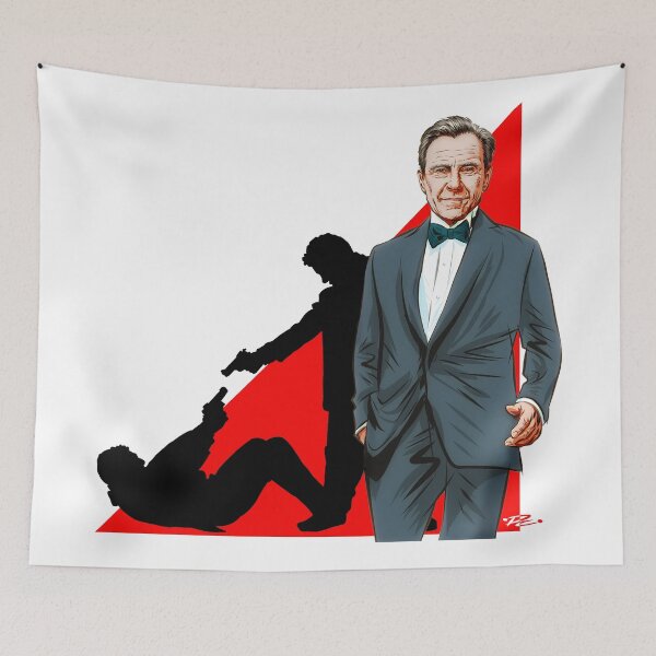 Item preview, Harvey Keitel - An illustration by Paul Cemmick designed and sold by TIGERDAVER.