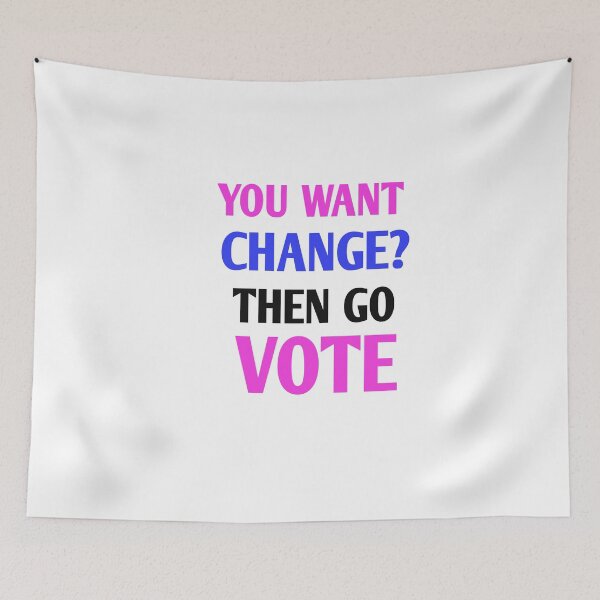 Item preview, You want change? Then go vote designed and sold by Andreastore.