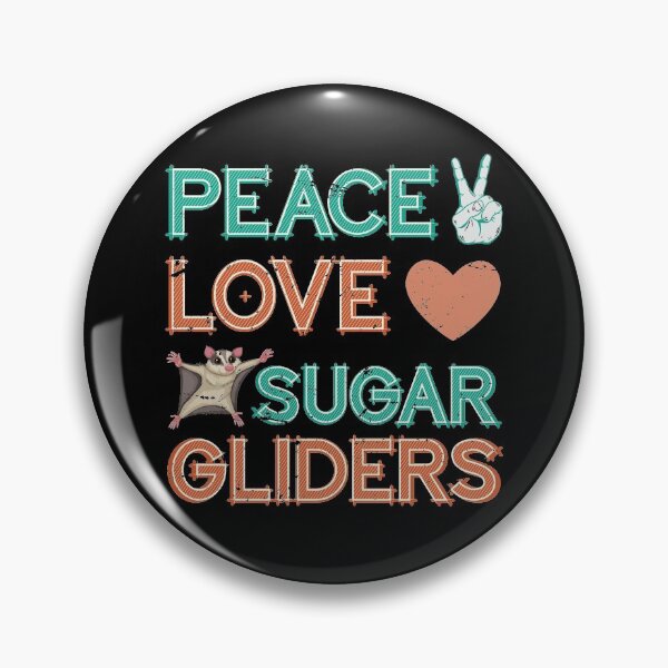 Item preview, Peace Love Sugar Glider designed and sold by bestshirtdesign.
