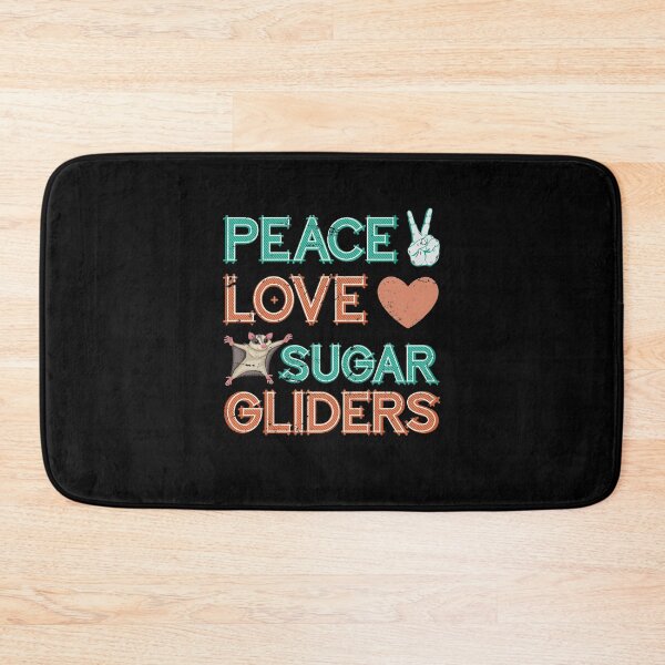 Item preview, Peace Love Sugar Glider designed and sold by bestshirtdesign.