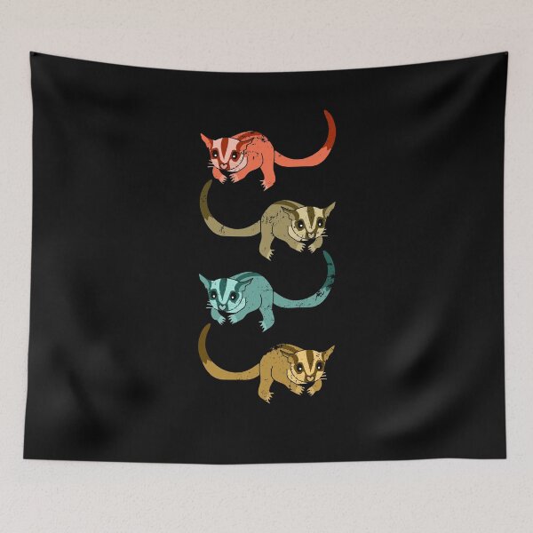Item preview, Retro Australia Sugar Glider designed and sold by bestshirtdesign.
