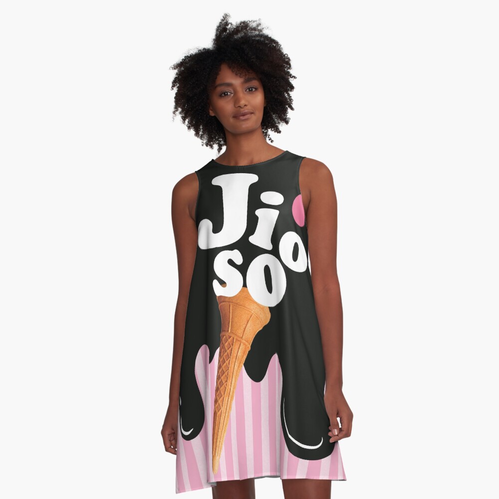 "Blackpink Ice cream Jisoo" ALine Dress by benacion01 Redbubble