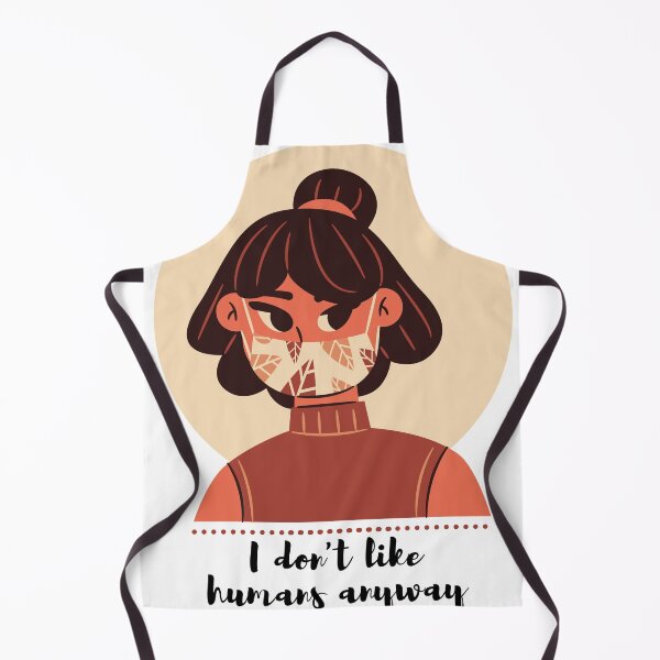 Item preview, I don't like humans anyway designed and sold by clara wafik.
