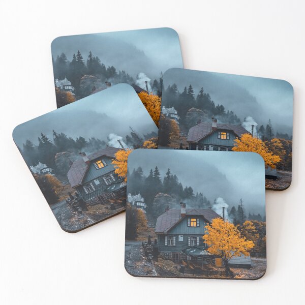 Item preview, Landscape Transylvanian Village designed and sold by Ghostach.