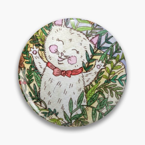 Item preview,  Cat and letter. Bright illustration in watercolor and ink. designed and sold by Yovin11.
