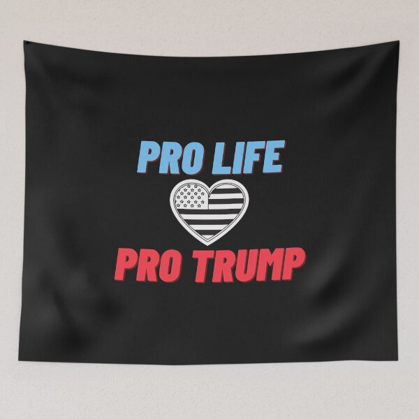 Item preview, Pro Life Pro Trump on 2020 For America Support Trump gift design designed and sold by Michael Schmidt.