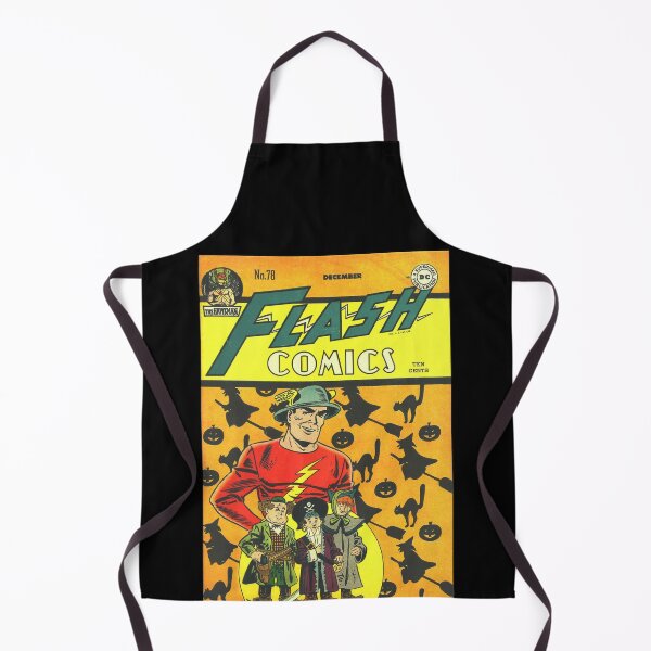 Item preview, Flash Comics #78 Halloween Retro Comic Book Cover Art designed and sold by picto.