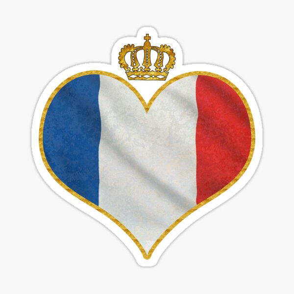 Love France Sticker
