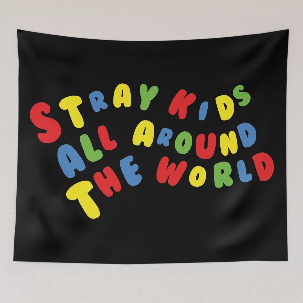 Item preview, STRAY KIDS ALL AROUND THE WORLD Stay Fandom Quote designed and sold by SugarSaint.