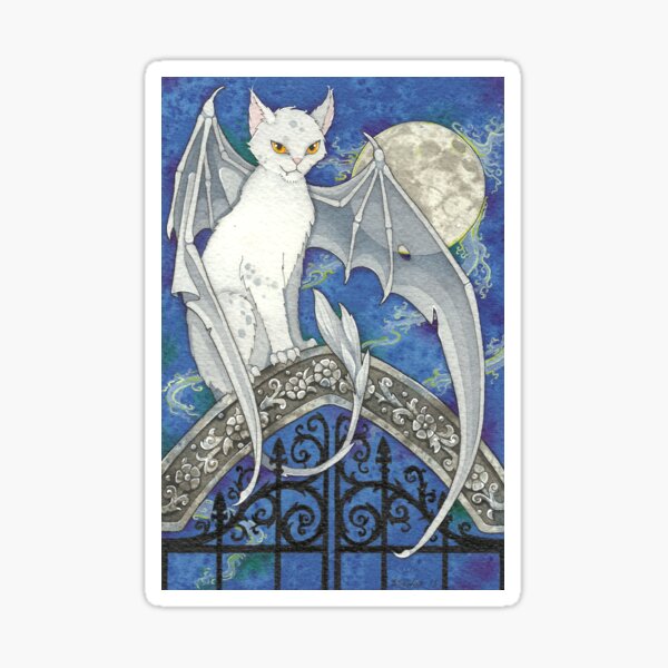 Item preview, The Watcher at the Gate designed and sold by BlissAndKittens.