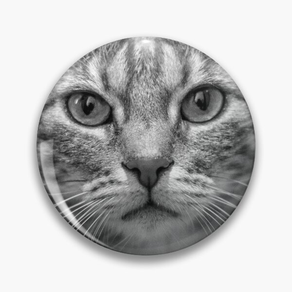 Item preview, Cat face  black and white designed and sold by quoting.